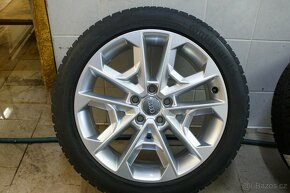 paradni original alu kola Audi 18 a VW Seat Skoda zimni pneu - 7