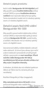 Noční vidění Bestguarder NV-500 - 7