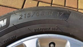 ALU kola MERCEDES 5x112 R17 zánovní sada p. 215/65/17 - 7