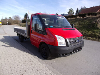 Ford transit 2.2 TDCI,valník,Webasto,tažné 2500kg,TOP  - 7