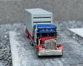 Plechový model - Kamion nákladní auto - náklaďák - 7