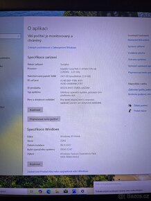 Herní notebook Dell G3  Intel i7. 24GB RAM. GTX 1050 Ti 4GB - 7