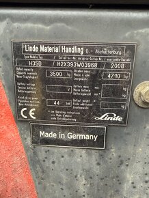 VZV Linde H35D - 7