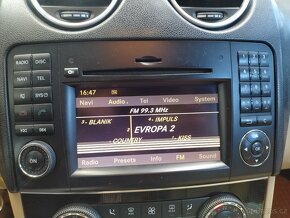 Navigace-radio Mercedes ML w164 - 7