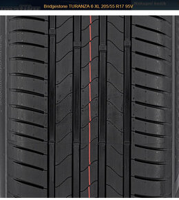 Bridgestone TURANZA 6 205/55 R17 95V XL - 7