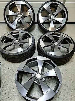 20A alu kola 5x112 A3 Leon Altea VW Golf Passat Octavia RS - 7