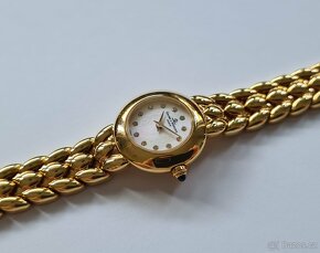 Dámské zlaté náramkové hodinky Baume & Mercier 18K - 7