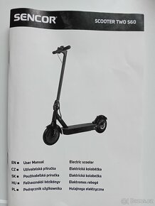 El. kolooběžka SENCOR SCOOTER TWO S60 - 7