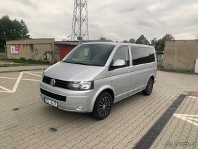 VW T5.1 , 2.0 tdi , Webasto , klima, 9 místne , manuál - 7