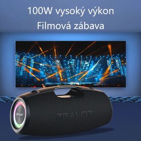 Výkonný 100W bluetooth reproduktor SUPER BASS - 7