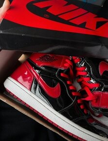 Jordan 1 high black and red velikost 43 - 7