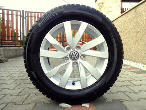 ZIMNÍ ORIGINÁL VW 16" 5x112 pneu 215/60R16 Passat, Superb... - 7