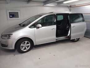 VW Sharan 2,0TDI , manuál, Highline, 6místný - 7