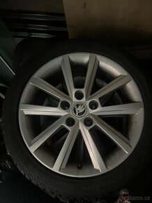 Škoda alu kola zimní 225/17 45, 5x112 Fulda sada octaviaIII - 7