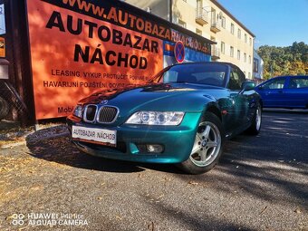 BMW Z3 1.8i 85kw Velice pěkný stav - 7