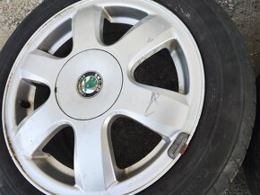 15"letní alu sada 5x100 origo Fabia Roomster Polo Ibiza - 7