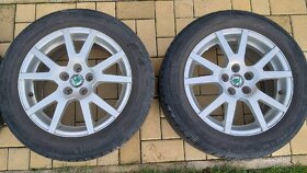 Alu kola spider R16 5x100 octavia RS - 7