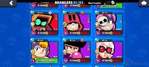 Brawl stars účet 58000 poháru - 7