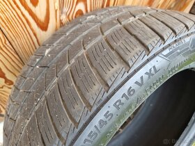 Zimní pneu 215/45r16 cena za 4 kusy - 7