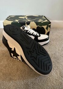 Bapesta | Black and White | 43 - 7