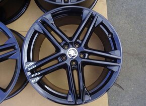 Alu disky černé originál Audi 20", 5x112, ET 39, šíře 8J - 7