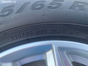 Originální kola AUDI Q5 5x112 R17 ZIMNÍ PNEU č.H43 - 7