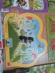 Puzzle krteček, minnie, frozen, medvídek pú - 7