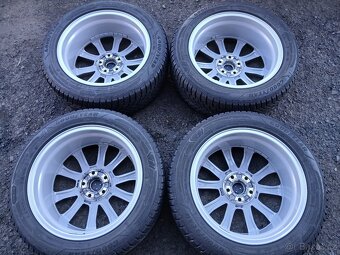 Prodám sadu Orig ALU kol Ford 215/50R17 zimní - 7