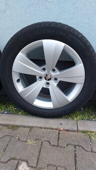 Alu kola 5x112 r17 originál Škoda Superb 3 Triton - 7