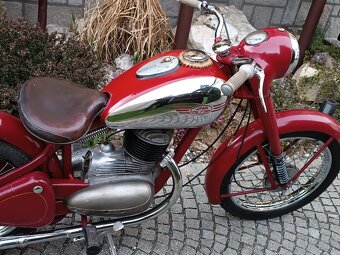 Jawa 250 pérák František Janeček 1948 s TP - 7