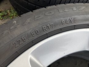 Alu kola MERCEDES C-Klasse W205 17" letní PIRELLI 225/50R17 - 7