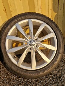 kola golf 7 5x112 r17 disky alu volkswagen dijon 17 205 50 D - 7