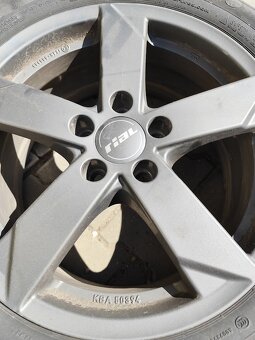 Alu kola RIAL + zimní pneu 225/55 R17 Cintinental - 7