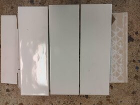 Obklad Ragno Brick glossy white 10x30 cm lesk - 7