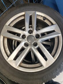 ALU 5x112 R17 AUDI +zimni pneu - 7