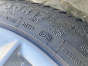 Alu kola AUDI A4 B9 17" 5x112 zimní DUNLOP 225/50R17 - 7