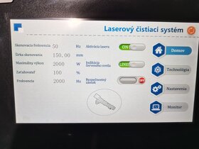 Laserový čistiaci stroj 2000W RAYCUS - 7