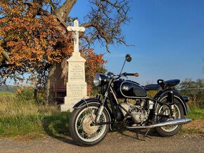 BMW R60/2 r.v.1968, bílé ČZ SPZ, origo stav bez renovace - 7