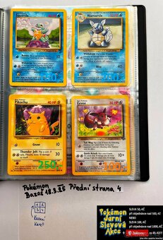 Kusové Pokémon VINTAGE karty (KARTY STARÉ PŘES 20LET)(1) - 7