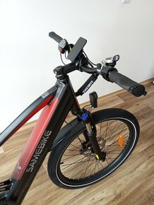 CELOODPRUŽENÉ HORSKÉ ELEKTROKOLO SAMEBIKE, 750 W, ZÁRUKA - 7