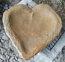 Kamenná pítka - srdce - 8