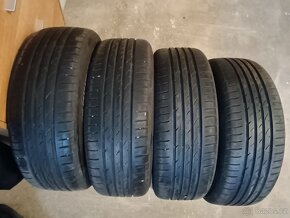 Prodám alu 5x112 , letní pneu 205/55 R16 na skoda octavia 2 - 8