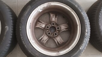 Litá kola Volvo 6,5Jx16x43 + letní pneu Michelin 205/55/R16 - 8