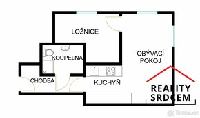 Pronájem moderního bytu s parkováním 2+kk, 42m2, ul. Otická, - 8