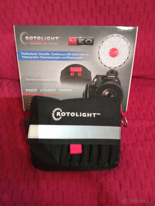 LED světlo trvalé - Rotolight neo II + baterky a nabíječka - 8