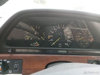 Mercedes Benz W126 280 SE. Šestiválec M110,automat - 8