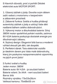 Elektrické auto pro dítě - 8