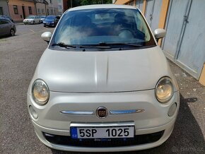 Fiat 500, 1.4i 73kw Automat Kůže - 8