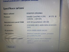 HP  G72-b04SG  i3  17,3" - 8