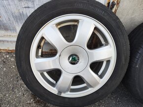 15"letní alu sada 5x100 origo Fabia Roomster Polo Ibiza - 8